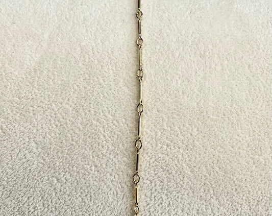 Bar and Link Necklace